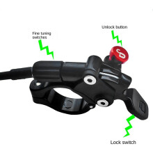 MTB Bike Dropper Seatpost Bike Seatpost Dropper Remote for 22.2mm Bike and Road Bicycle Handlebars Bicycle Accessories