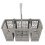 Universal Dishwasher Silverware Basket Replacement, Heat Resistant Utensil Holder Organizer 2