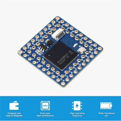 Para Raspberry Pi RP2350 Core2350B Core Board Dual-Core Dual Architecture 150MHz com 2MB PSRAM