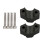 For  XSR900 2016-2024 Motorcycle Accessories Handlebar Riser Drag Handle Bar Clamp Extend Adapter Black 1