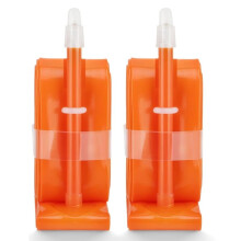MEROCA Câmara de Ar TPU 2 Peças, Câmaras de Ar TPU 65L 700c 23-35C, Ultraleve, Bicicletas de Estrada, Comprimento, Válvula Francesa, Tubo F/V para
