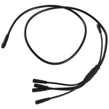 1T5 Waterproof Cable 9 Pins for Julet Ebike Extension Cable Electric Bicycle Connectors for Throttle, Brake, Display