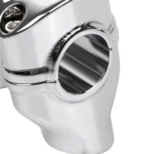 2Inch Handlebar Riser 1 1/4Inch Bar Clamp for Wide Glide Sportster 883 Softail