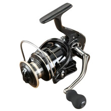 Carretel de metal com alça, carretel de pesca totalmente metálico, roda de carretel de pesca, carretel de pesca de carpa, acessórios de pesca