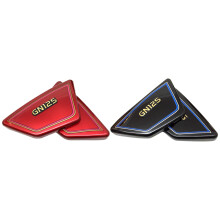 4x Black/Red Motorcycle Battery Side Cover Frame Side Covers Panels for GN125 GN 125