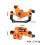 Electric Scooter Disc Brake Caliper for  G4 Electric Scooter Front Disc Brake Base Replacement Parts Front 6