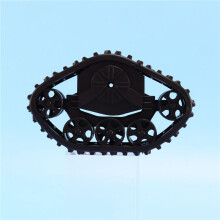 1 Set Speed Change Gear Box & 4 Pcs Upgrade Track Wheels Spare Parts