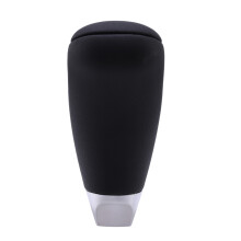 2 Pcs Car Gear Shift Knob Leather Gear Shift for 3 5 6 8 Lever Shifter Stick Matte & Glossy