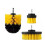 Drill Brush Set 3pcs MultiSize Power Scrubber Attachments for Tile Grout Bathroom Cleaning 1
