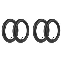 4pcs 12.5 X 2.25 Scooter Tire Tubes 12 ½ X 2 ¼in CR202L-A60 Angled Valve Stem Heavy Duty 12In Bike Tubes