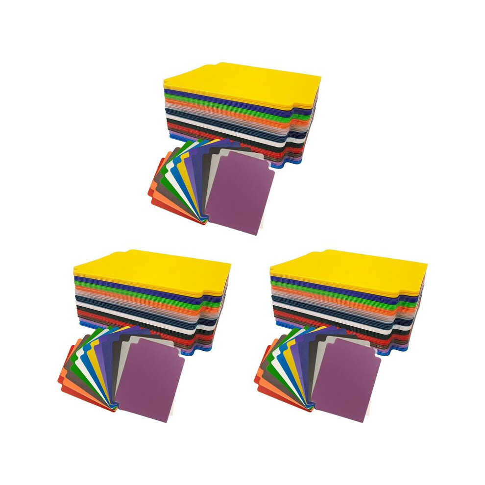 Trading Card Dividers, 180Pcs Muliticolor Card Page Dividers,Frosted Card Separator Divider Cards, For Office Games Card 6031357721847