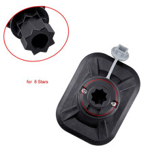 2X PVC Schlauchboot Angelrutenhalter Halterung Kajak Surfbrett Elektronik Fixierer Fisch GPS Klebemontage Pad
