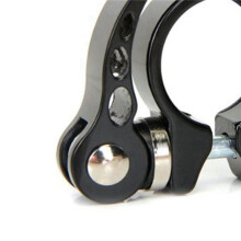 2X Bicycle Tube Clamp Mountain Bike Road Bike Tube Clamp Bicycle Accessories Lock Tube Clamp 31.8mm