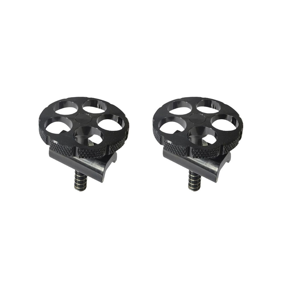 2X For Folding Bike Frame Round Hinge Lever C Buckle Clamp Set Tube Folding Buckle Aluminum Alloy C 6033787982744
