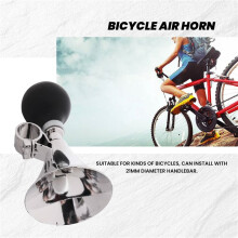 2X UPPERX Ampoule en Caoutchouc Noir 21mm Dia Guidon Vélo Vélo Air Horn Bugle Trompette