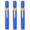 3 Pcs Black Aluminum Alloy Chalk Keeper Holder () 1