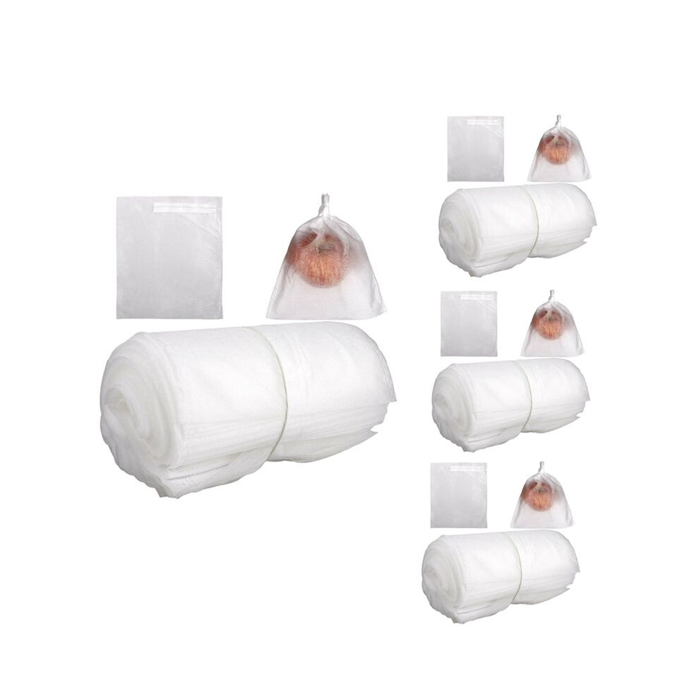 400PCS Garden Plant Fruit Cover Protect Net Mesh Bag Against Insect Bird Pest