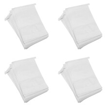 200 Pcs Vomit Bags White Throw Sick Bags for Motion Morning Sickness and Hangovers Travel Disposable Paper Puke Bag