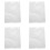 4X Bicycle Front Fork Frame Protector Bike Chain Stay Protection Cycling Fork Wrap Guard Pad Transparent 1