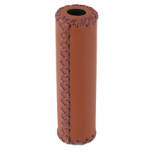 5 Pair Vintage Leather Bicycle Grips Grips Trekking Handlebars Cover Colour: Brown