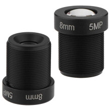 2X Single Board Datorlins 8Mm 5MP HD Network Multi-Function BekväMt Praktiskt BäRbart SäKerhetsöVervakningsobjektiv