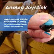 Zweierpack Analog 3D für Joy Con Joystick Ersatz für Schalter, Linke für Rechte Schalter für Joy Con Kontrolleur Volle Ns Reparier