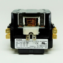 Air Conditioner Contactor 40 Amp 2 Pole 24V Coil PC240A Durable HVAC Switching