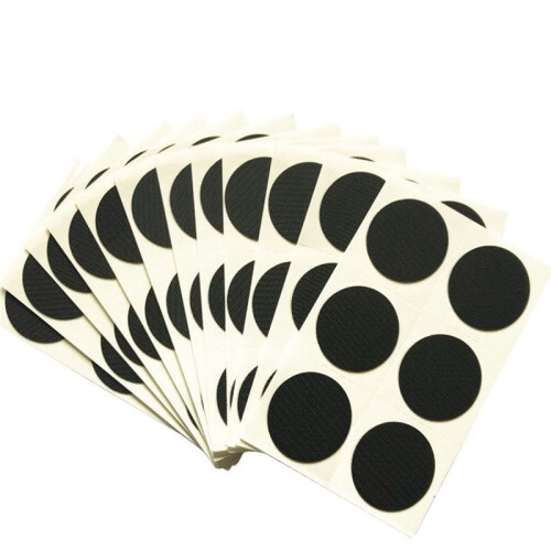 Round Bicycle Tire Patch Glue-Free Tire Patch Bicycle Portable Quick Tire Patch Tool Cycling Equipment Tire Patch