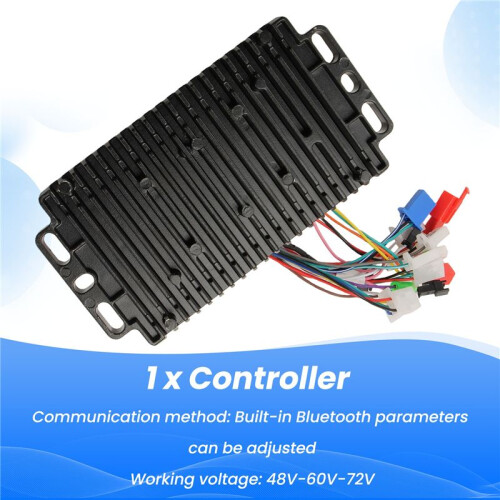 Electric Car Intelligent  Adjustable Programming Controller Brushless Battery Controller Supports OTA Upgrade 2