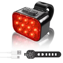Bike Rear LED Light Recharged Bike Rear Lamp Cycling Safety Lamps Road Mountain Bicycle Light