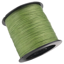 500 M 30 LB 0.26mm linea de pesca 4 hebras trenzadas de PE de fuerza verde
