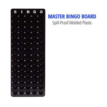 2X Deluxe Bingospelset met 15 cm Bingokooi, Bingohoofdbord, 150 Gekleurde Ballen, 100 Bingokaarten en 600 Bingofiches