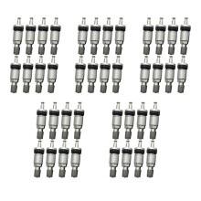 Válvulas de Neumáticos TPMS para Válvula Sin Cámara de Aleación para Sistema de Control de Presión de Neumáticos, Kit de Reparación Vástago
