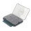 Portable Plastic Medicine Organizer, 7 Compartments, Green 8