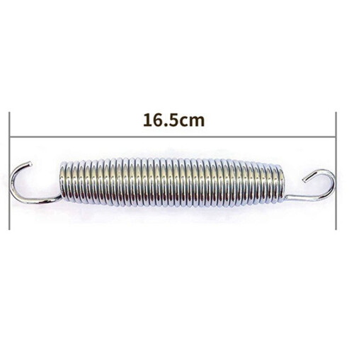 Pacote com 12 Trampolim Mola de AçO de 6,5 Polegadas SubstituiçãO Kit para Extra Bounce Trampolim AcessóRios Prata