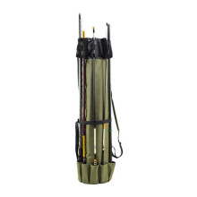 1.15M Large-Capacity Multifunctional Fishing Bag Fishing Gear Storage Bag One Shoulder Hand Fishing Rod Bag Black