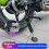 Motorcycle Kickstand Wheel Support Side Stand Repair and Maintenance Parking Support Tool Folding Double Arms 2