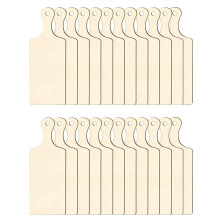 SuperfíCie Lisa de Madeira DuráVel Diy TáBua de Corte DecoraçãO de Cozinha Ferramentas de Cozinha 24Pack