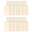 Smooth Surface Durable Wooden DIY Chopping Board Kitchen Decoration Kitchen Tools 24Pack 1
