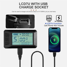 Electric Bicycle Display KT LCD7U KT-LCD7U LCD Display Computer with USB Interface Waterproof Connector