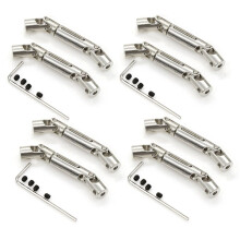 8x New Upgrade Metal CVD Drive Shaft for WPL D12 C24 C34 B14 B24 B16 B36 MN D90 MN99S HengLong RC Car Parts Accessories