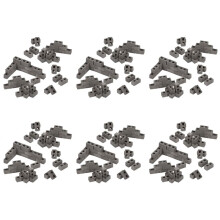 360 Packs Cinder Blocks 1/12 Scale Bricks Concrete Miniature Bricks Tiny Landscaping Dollhouse Accessories