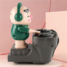 2X Children Toys DJ Rock Pig Electric Doll Toys Light Music Fun Electronic Party Doll Pig Waddles Dances Musical Toys