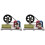 2X Hand AC and  Crank Generator Model, Demonstration Motor Generator Activity Model,Device Experimental Equipment 1