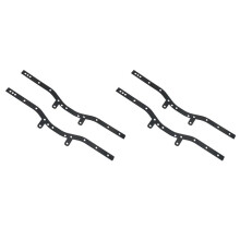 4Pcs Metal Chassis Girder Side Frame Chassis for WPL C14 C24 C24-1 1/16 RC Car Upgrade Parts Accessories