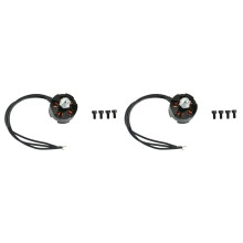 2X CW MT2204 2204 2300KV Bürstenlos Motor Quadcopter 250 QAV250 für  210 250MM Vier Achsen Flugzeug FPV,Schwarz+Silber