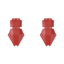 2X Nylon Getriebeabdeckung Hinten für 1/10 Slash Rustler 4X4 VXL HQ727 Remo RC Auto Upgrade Teile