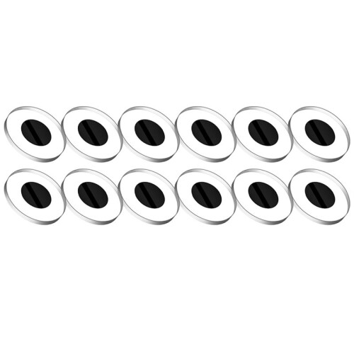 12-Pack Tempered Glass LED Light Cover for Meta  Glasses