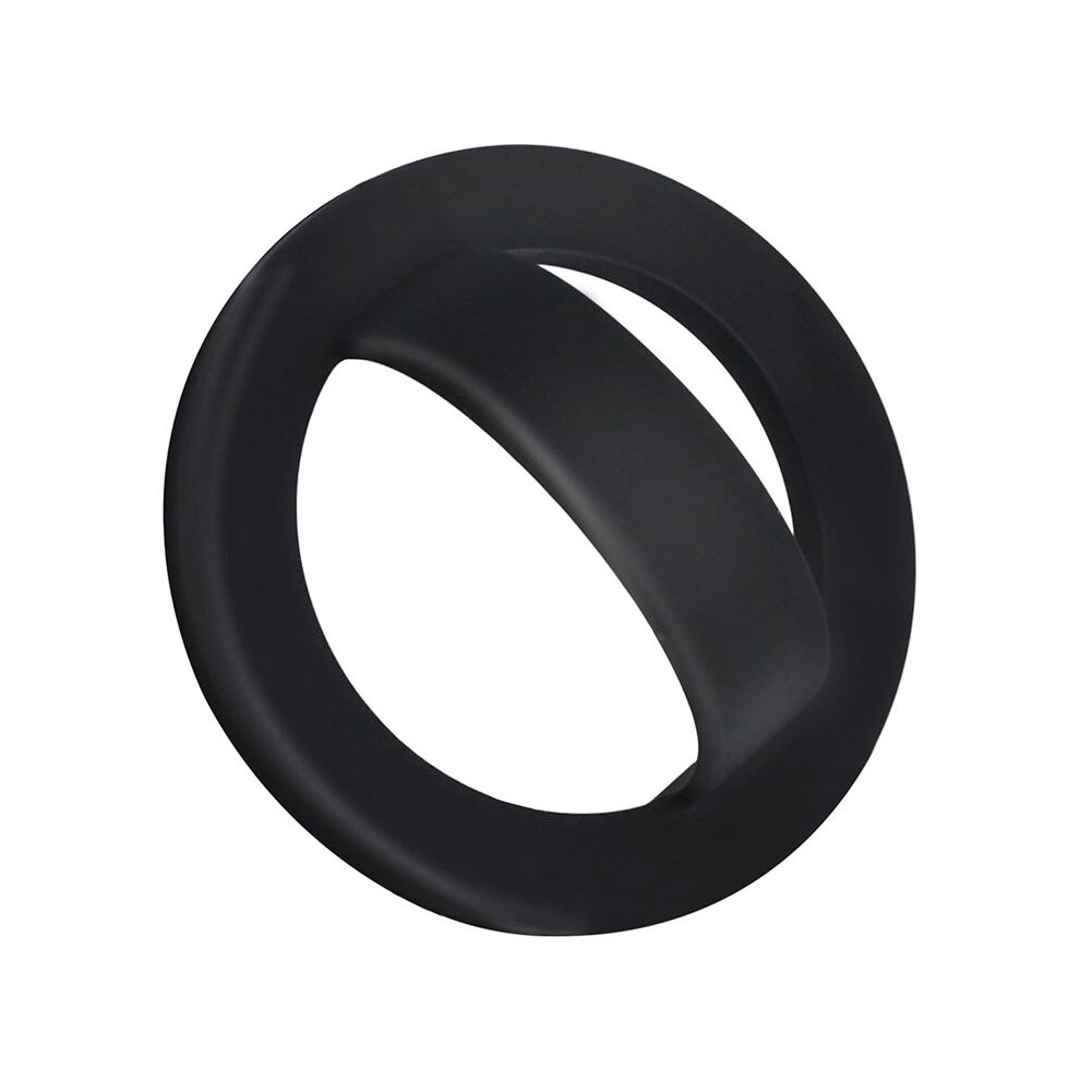 Magnetic Silicone Ring Grip Phone Holder,Rotating Finger Loop Ring Grip Holder,Soft And Portable,Magnetic Bracket Black 4712380852679