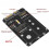 M.2 NGFF/MSATA para SATA3 2 em 1 SSD Unidade de Estado Sólido Gabinete de Disco Rígido de 2,5 Polegadas Placa Adaptadora 5